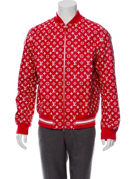 giacca lv supreme|supreme x louis vuitton jacket.